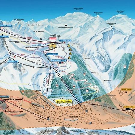 Chalet Clochette 4 Valles-Verbier La Tzoumaz Kültér fotó