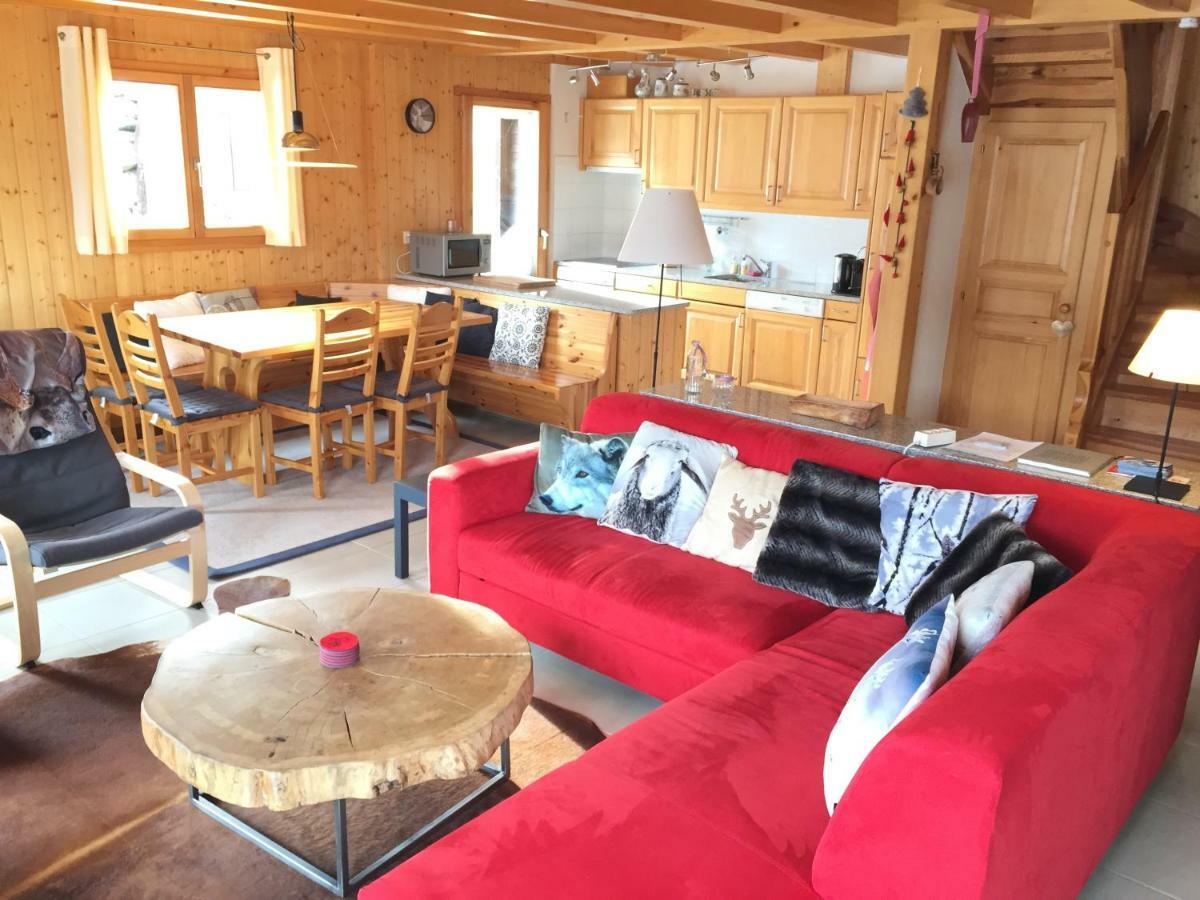 Chalet Clochette 4 Valles-Verbier La Tzoumaz Kültér fotó